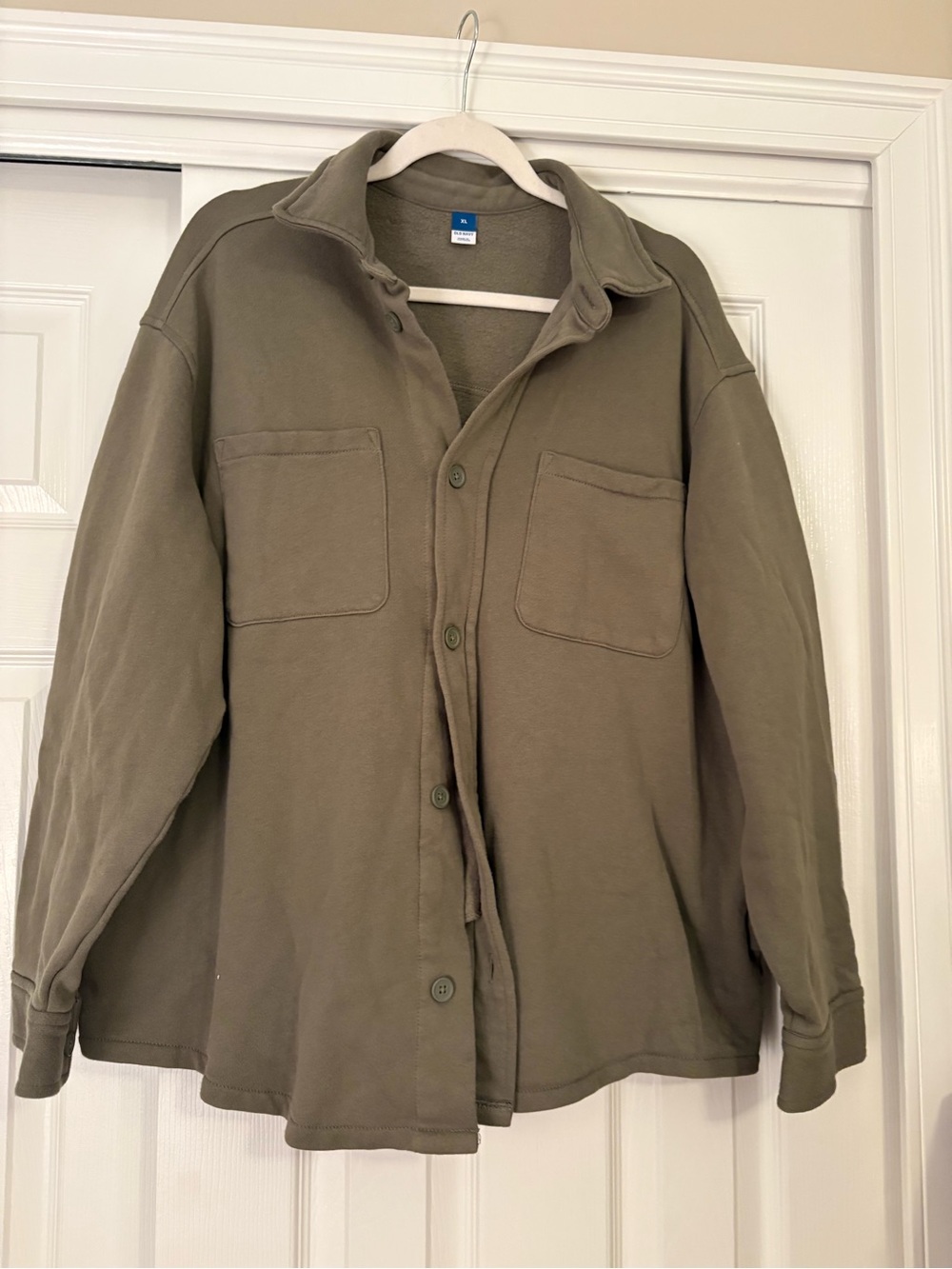 Old Navy Olive Green Fleece Jacket